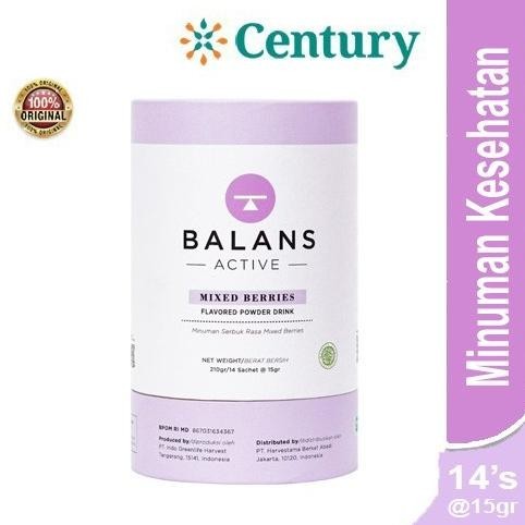 

BALANS ACTIVE MIXED BERRIES 14 SACHET @15GR / MINUMAN KESEHATAN