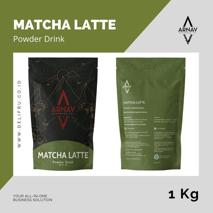 

Arnav Powder Drink Matcha Latte - Bubuk Minuman Matcha Susu 1 Kg