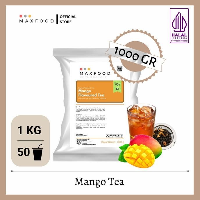 

[1KG] BUBUK MINUMAN TEH RASA MANGGA / PREMIX MANGO TEA