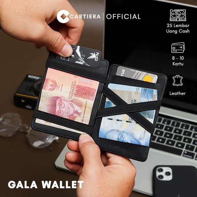 Cartiera - GALA Wallet - Dompet Pria Dompet Wanita (Kartu & Uang)