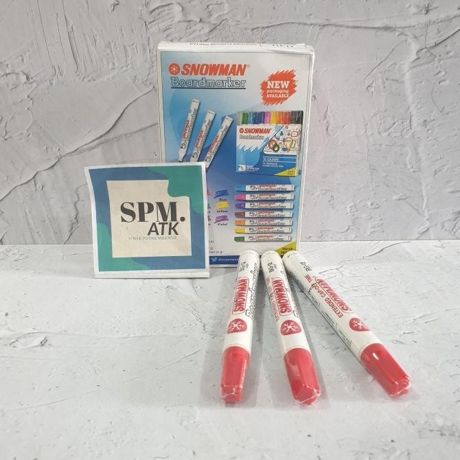 

Spidol Snowman Whiteboard BG-12