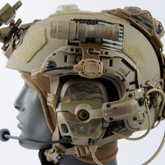 Unity Tactical Reps Knuckl Helmet Flashlight Camera Mount Dudukan Helm