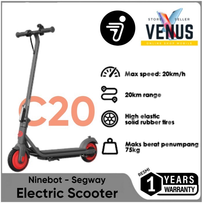 SEGWAY NINEBOT C8 / C10 / C15 / C20 ELECTRIC SCOOTER SEGWAY SKUTER C20 ORIGINAL BEST QUALITY