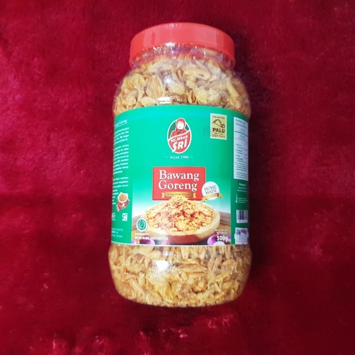 

Bawang Merah Goreng Hj Mbok Sri Khas Palu Ukuran 500Gr