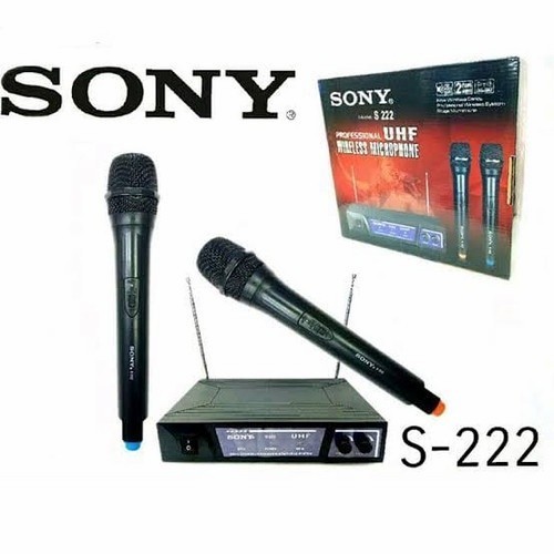 Mic Wireless Sony S 222/Microphone Uhf Sony S 222