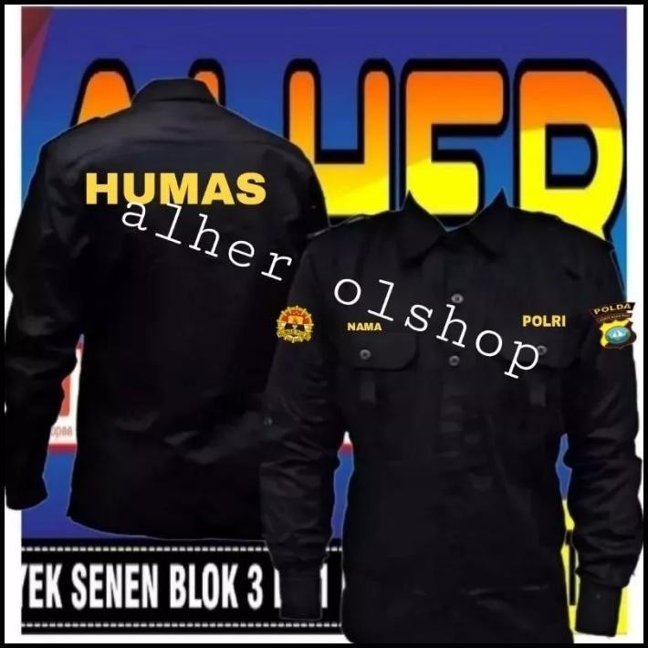 Kemeja Humas Polri Baju Humas Polri Kemeja Polri Baju Polri Pdh Humas