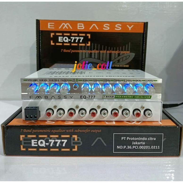 preamp parametrik Embassy EQ-777