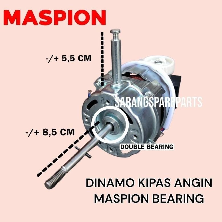 DINAMO KIPAS ANGIN MASPION BEARING 16 INCH / MOTOR KIPAS ANGIN MASPION BEARING