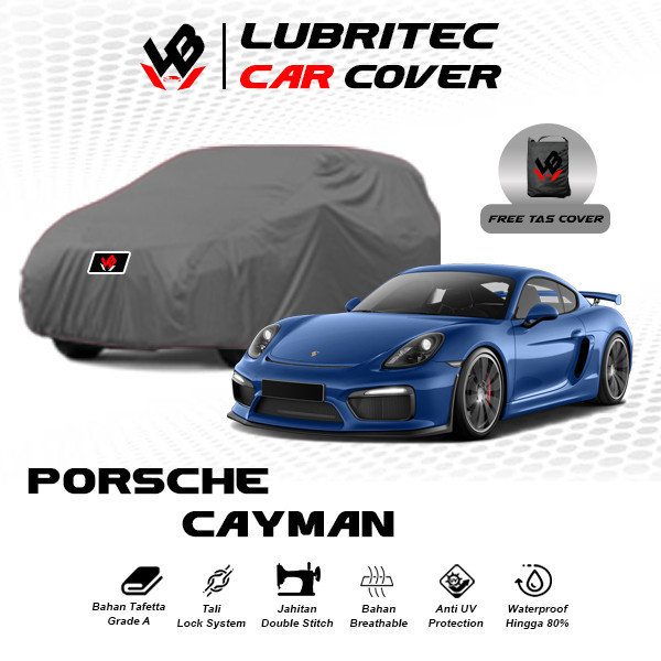 Body Cover Mobil Porsche Cayman / Sarung Mobil Cayman All type / Selimut Mobil Porsche Cayman All Ty