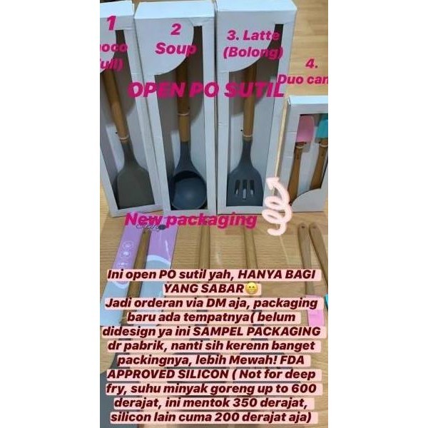 Stein Mini Spatula Set /Spatula Duo Candy/ By Stein Cookware/Baking Gustiilasaa