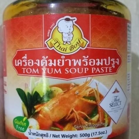 

Terlaris!!! Thai Boy Tom Yum Paste 500Gr