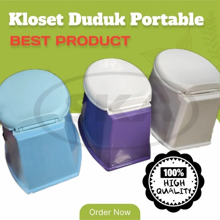 Kloset Duduk Portable / Kursi Kloset Jongkok