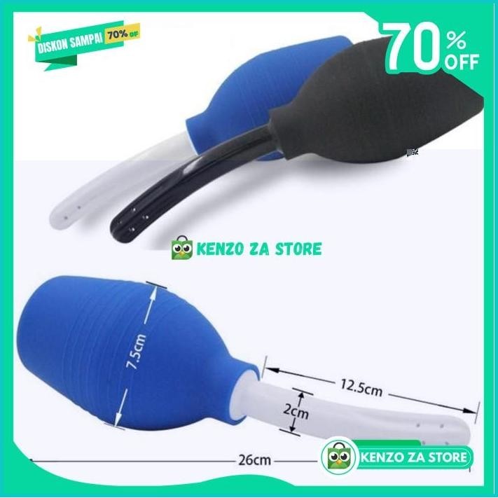 

ENEMA CLEANER DOUCHE BIG SIZE (WARNA HITAM) SUPER AMPUH !!