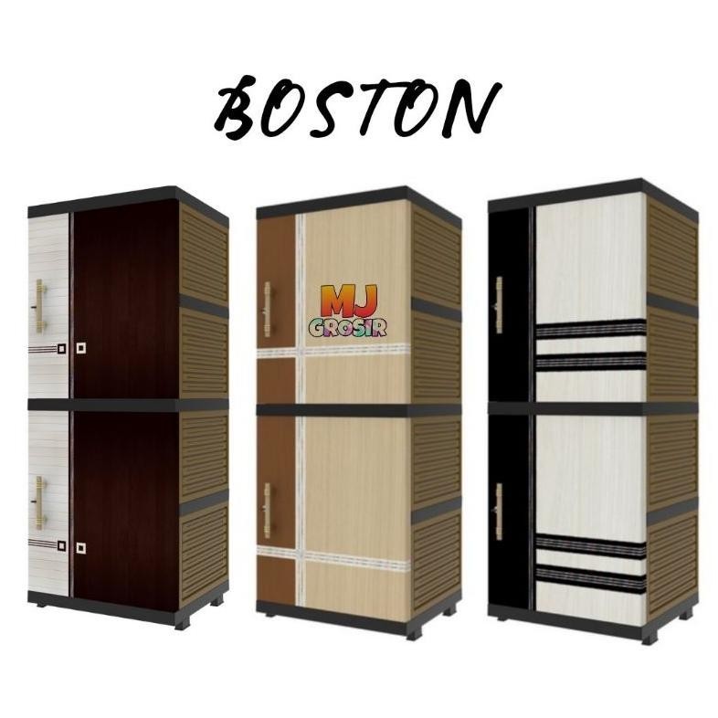 DFG [MJ] NAIBA/NANDOS _ LEMARI PLASTIK NACASE NAIBA SUSUN 4 /Lemari pakaian 7204/7234 TERLARIS