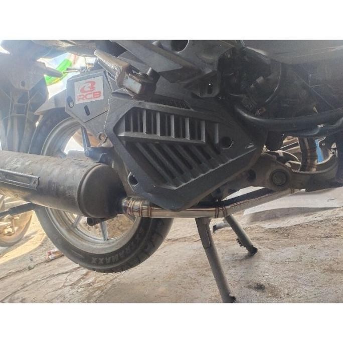 LEHERAN KNALPOT VARIO 125 LED OLD UKURAN 28-32 CACING KOLONG / MDM ORI