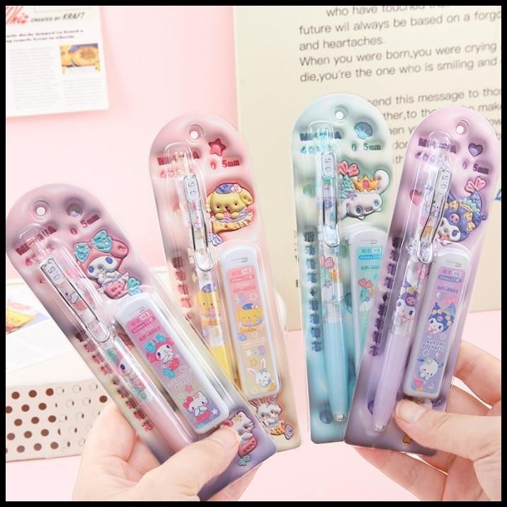 

DISKON PENSIL MEKANIK HB + REFILL ISI 25 PCS PENA PENCIL ALAT TULIS SEKOLAH