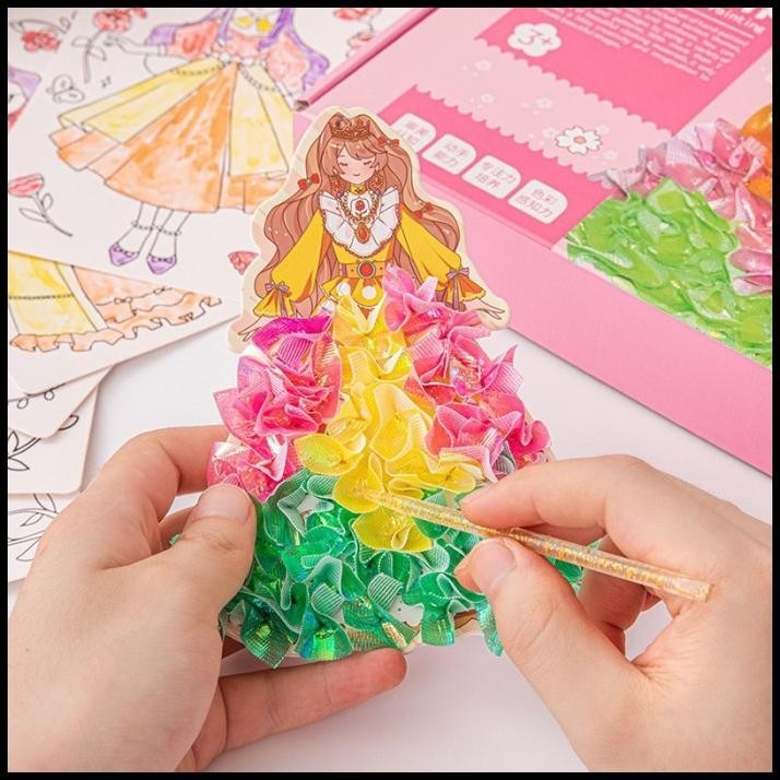 

BEST DEAL MAINAN KREATIFITAS KREASI DIY DRESS UP FASHION STIKER BAJU PRINCESS !!!!