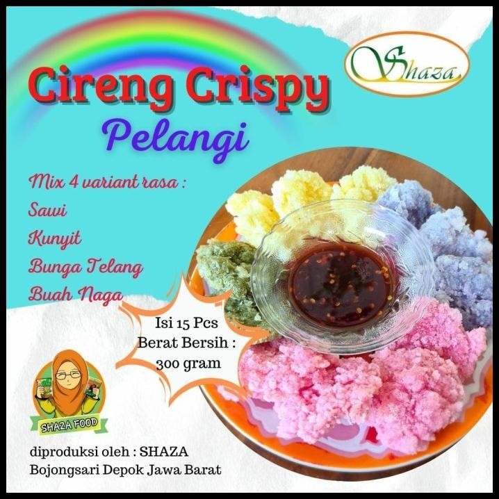 

GRATIS ONGKIR RUJAK CIRENG CRISPY MERK SHAZA !!!!!!!