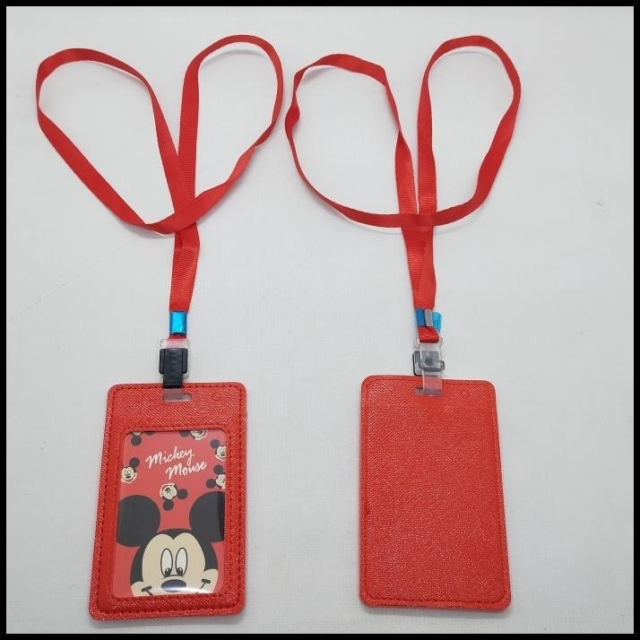 

HOT DEAL NAME TAG KULIT ID CARD HOLDER KALUNG NAMA ID CARD KULIT WARNA IMPORT !!!