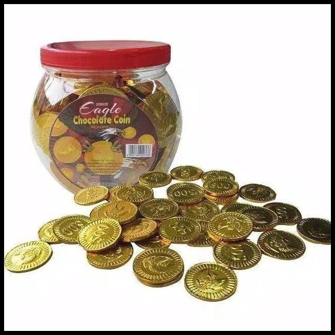 

TERBARU CHOCOLATE DOLLARS COIN / COKLAT KOIN GARUDA / COKELAT KOIN EMAS !!!!