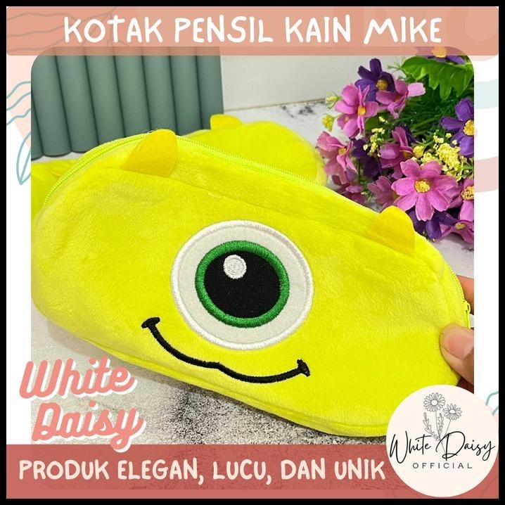 

DISKON KOTAK PENSIL KAIN MIKE POUCH PREMIUM LUCU WAZOWSKI MOSNTER IMUT HIJAU !!!