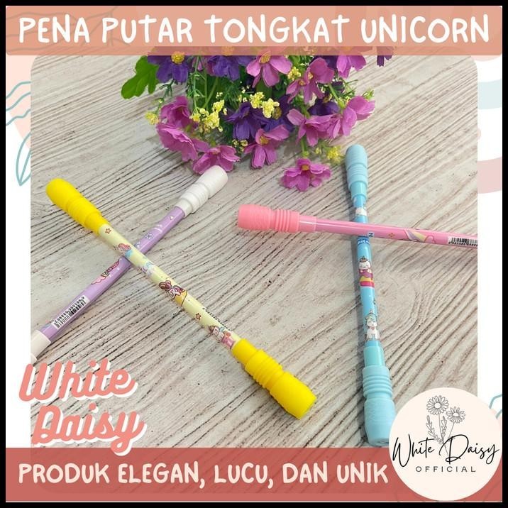 

TERBARU PENA PUTAR MOTIF UNICORN PREMIUM SPINNING PEN HORSE SATUAN LUSINAN HOT !!!!!!