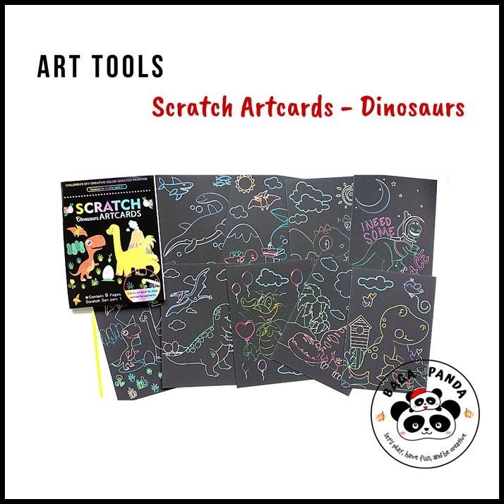 

TERBARU SCRATCH ART CARD BERGAMBAR UNTUK ANAK - UKURAN A5 ISI 9 GAMBAR !!!
