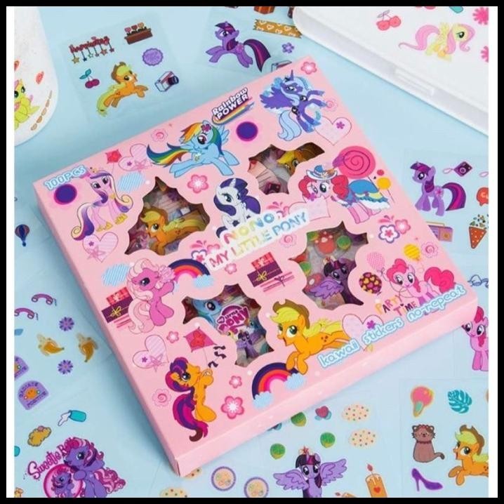 

DISKON STIKER LITTLE PONY 100 LEMBAR STICKER AESTHETIC SOUVENIR ULTAH !!!!!!!