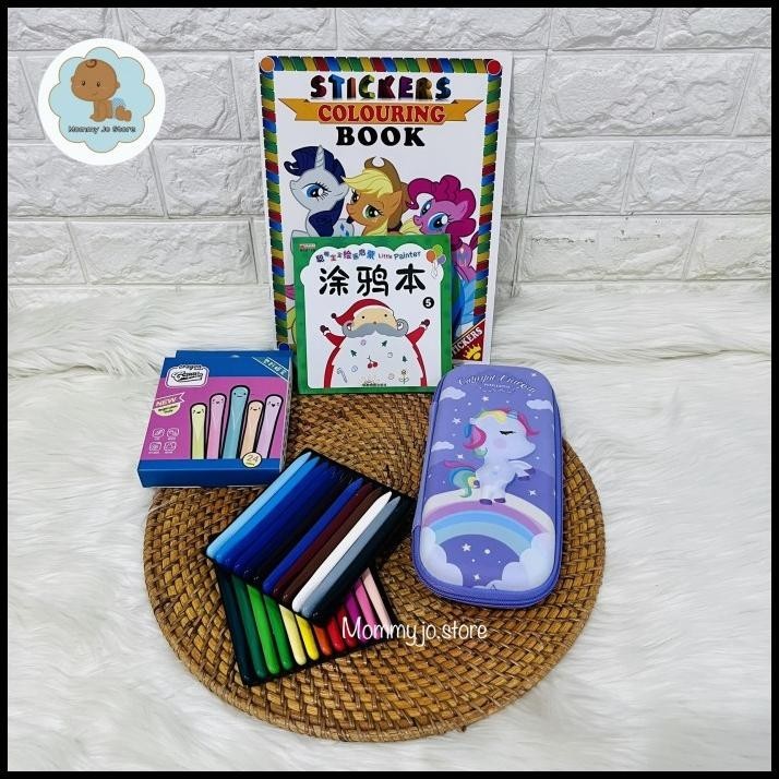 

TERBARU PAKET MEWARNAI ANAK / SET BUKU CRAYON / HAMPERS ULANG TAHUN !!!!!!!