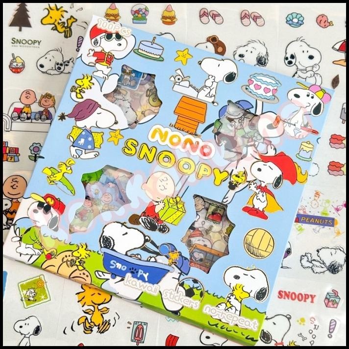 

DISKON ( KKM ) SNOOPY STICKER BOX NONO / MOMO 2D DEKORASI ANAK LAKI LAKI