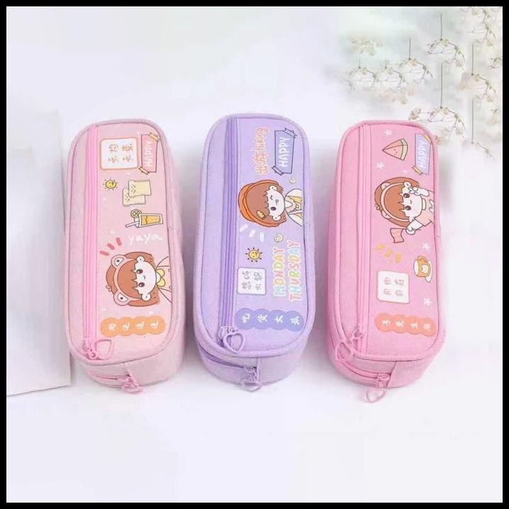 

HOT DEAL TEMPAT PENSIL ANAK CEWEK LUCU TEMPAT PULPEN ESTETIK PENCIL CASE CUTE !