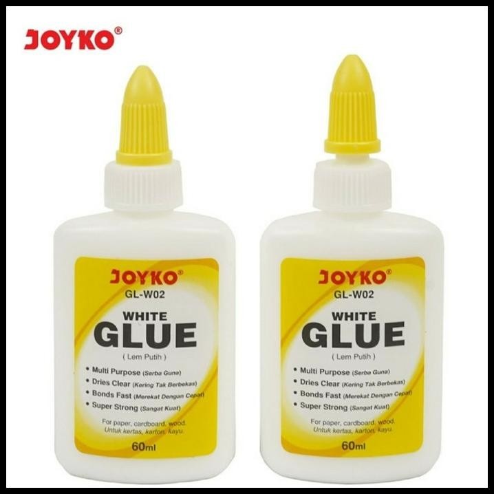 

DISKON [SATUAN] JOYCO LEM GLUE CAIR QUILLING CRAFT KERTAS PAPER 60ML