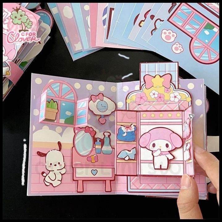 

GRATIS ONGKIR DIY POPUP BOOK CUTE CHARACTER BUKU PAPER DUCK DECO DECORATION (CLS) !!!!!