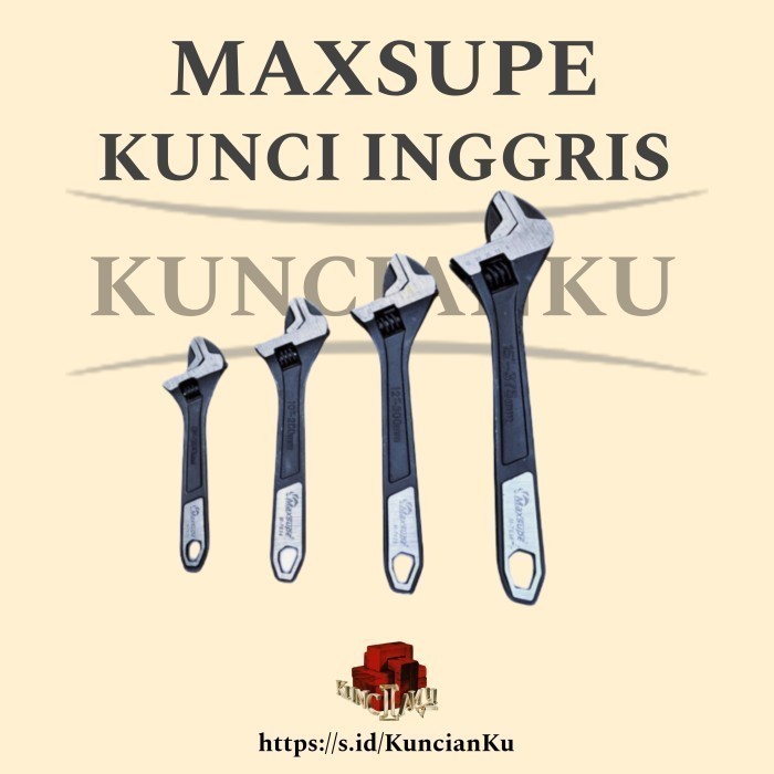 kunci inggris 12 inch maxsupe kunci inggris hitam kunci inggris besar