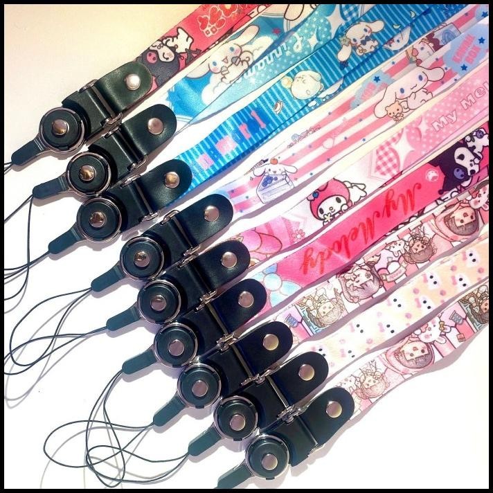 

TERMURAH [CLS] LANYARD WITH CUTE CHARACTER STRIPE TALI GANTUNGAN LANYAR LENYARD !!!!!!