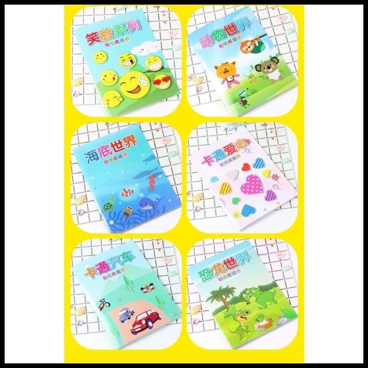 

BEST DEAL ALBUM STICKER BESAR ANAK BUKU STICKER FASHION KOLEKSI STIKER