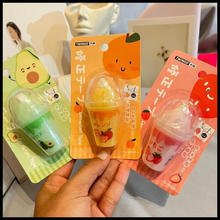 

GRATIS ONGKIR TIP EX MODEL ICE CREAM CONE LUCU BANGET WARNA SUPER CANTIK HARGA TERMU !!!