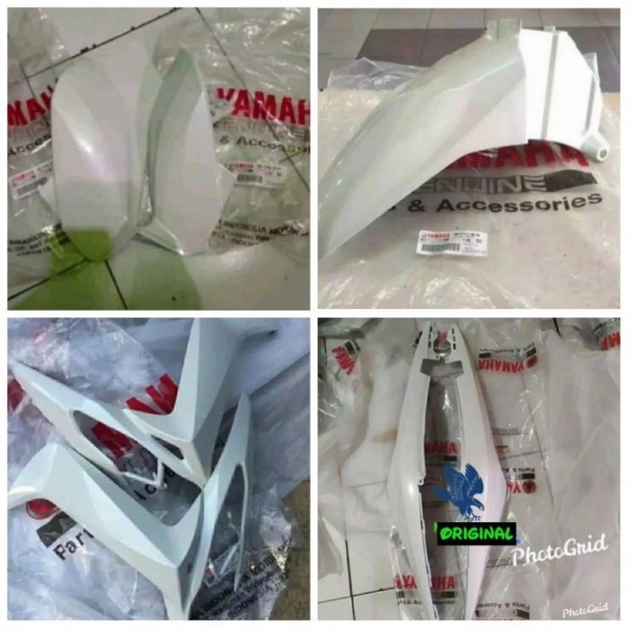 Paket Body Halus Dan Cover Saku Xeon Karbu Putih Ygp