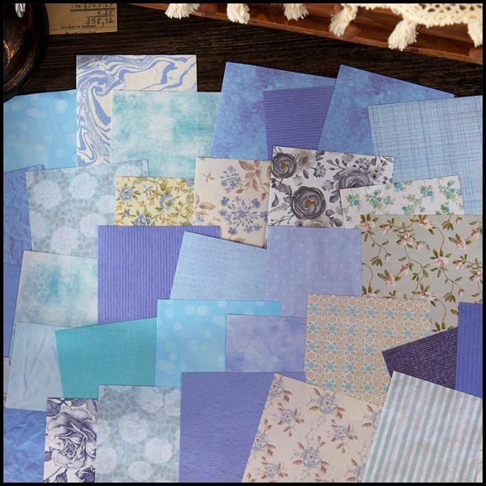 

BEST DEAL 100 LEMBAR PAPER LABORATORY DECO PAPER KERTAS DEKORASI DIY SCRAPBOOK BUJO VINTAGE