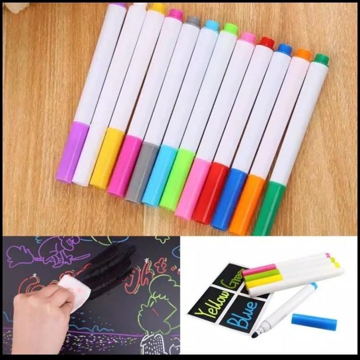 

TERMURAH SPIDOL CAIR MAGIC 12PCS/COLOURFULL MAGIC MAKER !!!!!!