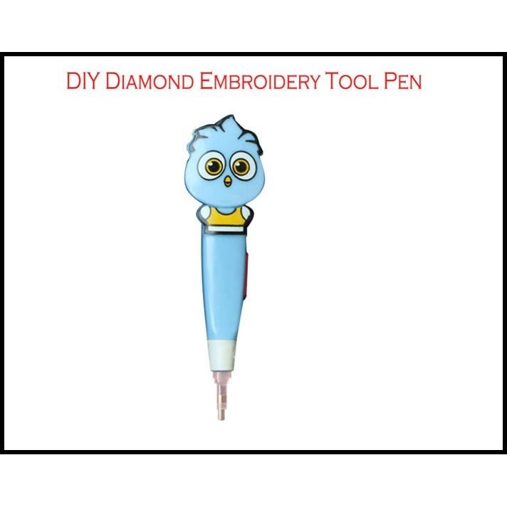 

HOT DEAL DIAMOND PAINTING PEN TOOL WITH LIGHT LAMP OWL
