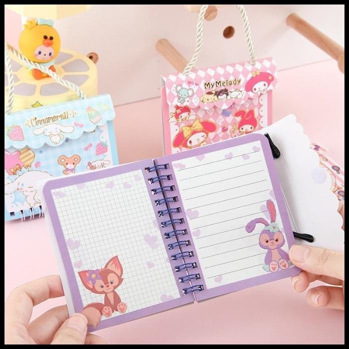 

TERMURAH J3 - TAS DIARY SANRIO NOTEBOOK BUKU CATATAN BENTUK TALI