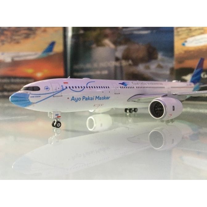 Diecast Garuda Indonesia PK-GHG Ayo Pakai Masker Phoenix 1/400 1:400