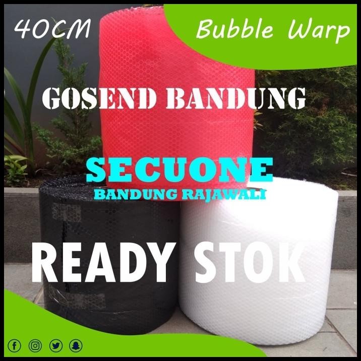 

TERMURAH READY STOK BUBBLE WRAP/PLASTIK PEMBUNGKUS 40 CM GOSEND BANDUNG !!!!!