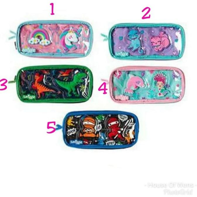 

New Sale Smiggle Playful See Thru Pencil Case - Tempat Pensil Smiggle Original