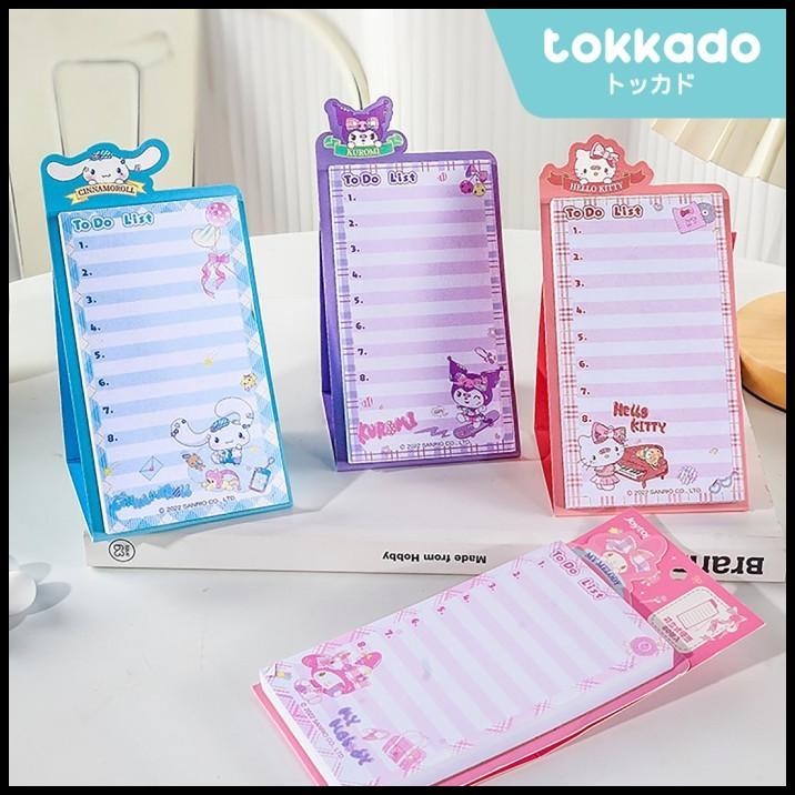 

GRATIS ONGKIR TOKKADO SANRIO TO DO LIST MEMO BUKU CATATAN DAILY PLANNER JADWAL LUCU !!!