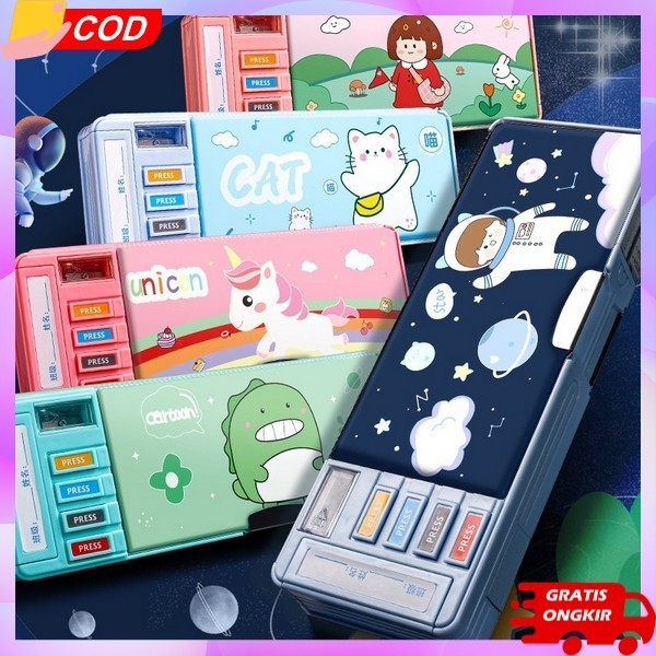 

Pencil Case Cewek Cowok Aesthatic Perempuan Dosgrip Untuk Sekolah Pensil Tepak Kotak Pencil Multifungsi Tempat Pensil Aesthetic Disgrip Murah Korea Estetik Pouch Wadah Pengsil Lucu Tempat Pensil Kotak Dusgrip Korean Styl Matougui Kotak Alat Tulis Multi