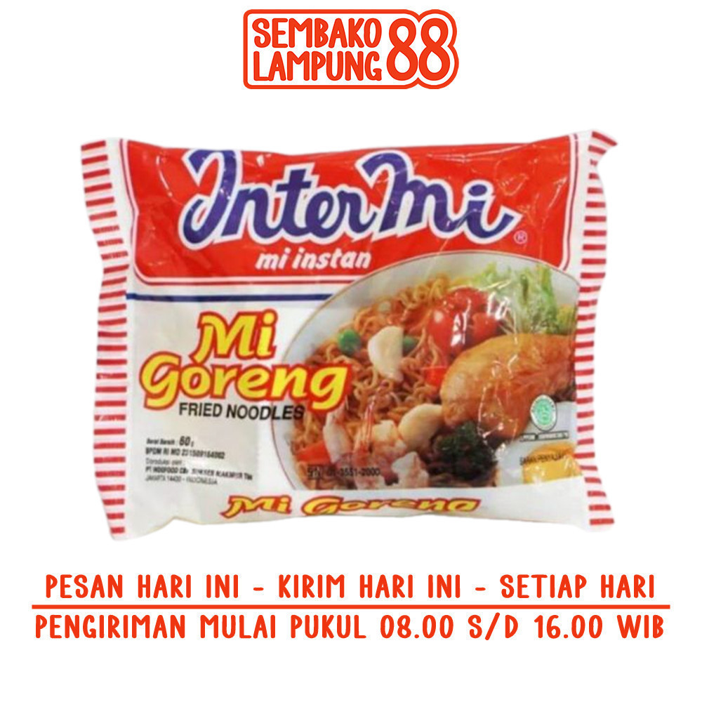 

Mie Intermie Goreng 1 Pcs | Sembako Lampung 88