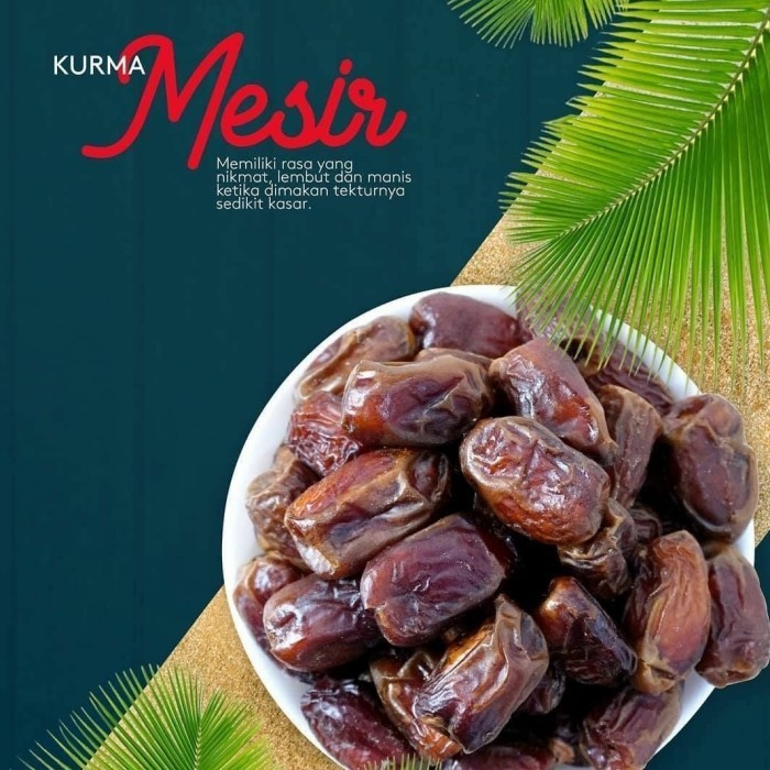 

Open DS] Kurma Mesir golden valley Segar 1000gr