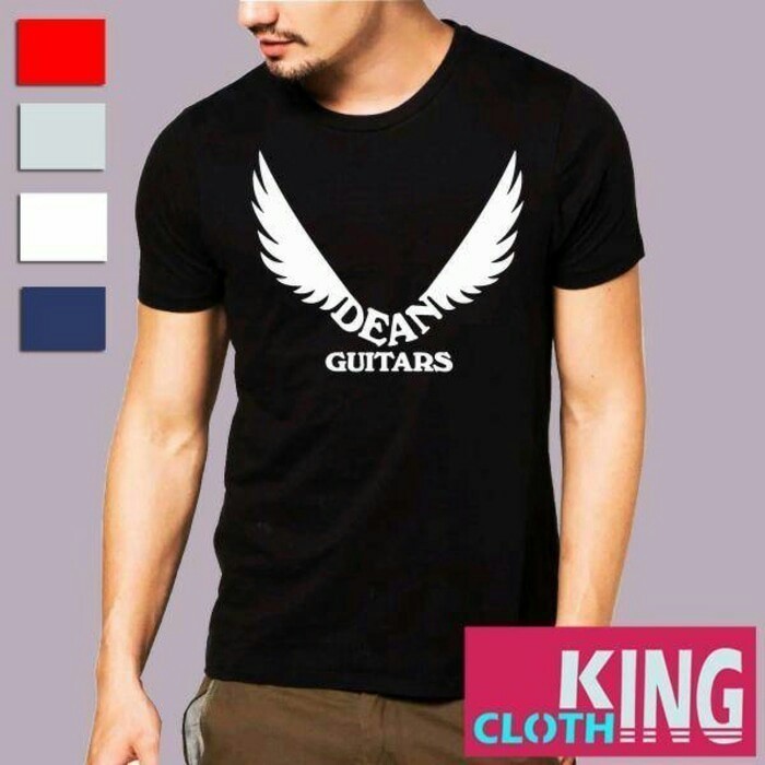 Kaos T Shirt Pria Dean Guitar